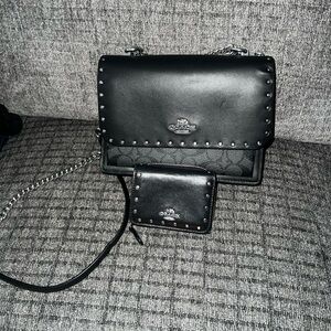 Coach Klare Crossbody bag with matching wallet.